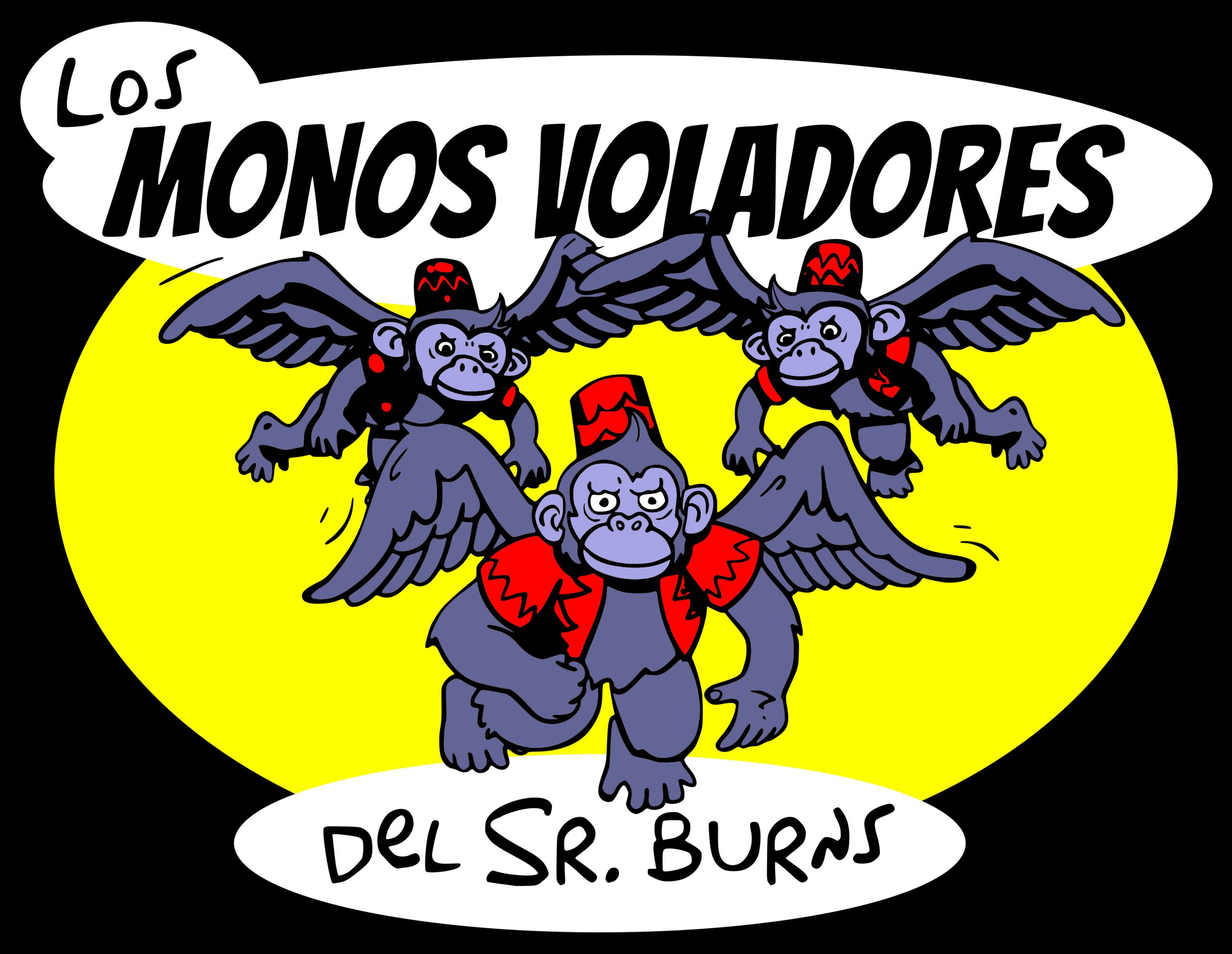 Ven, ven (Dragon Ball GT)  Los Monos Voladores del Sr. Burns